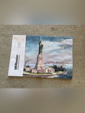 Museum Fine Arts Boston Lady Liberty Statue of Liberty Placemat set 4 -Brand New